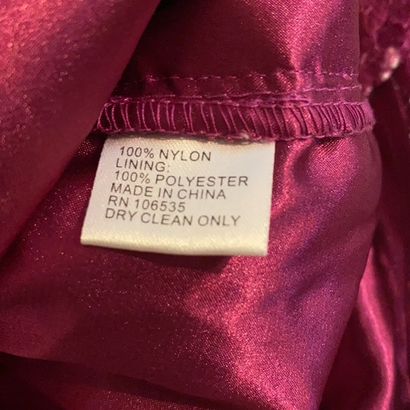 Purple Lace Top - Picture 5 of 8